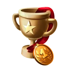 Champion of Xverse tournament achievement badge